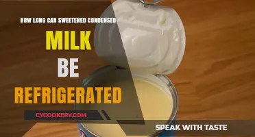 Refrigerated Sweetened Condensed Milk: Shelf Life and Storage Tips