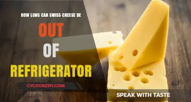 Swiss Cheese Shelf Life: How Long Can It Sit Out?