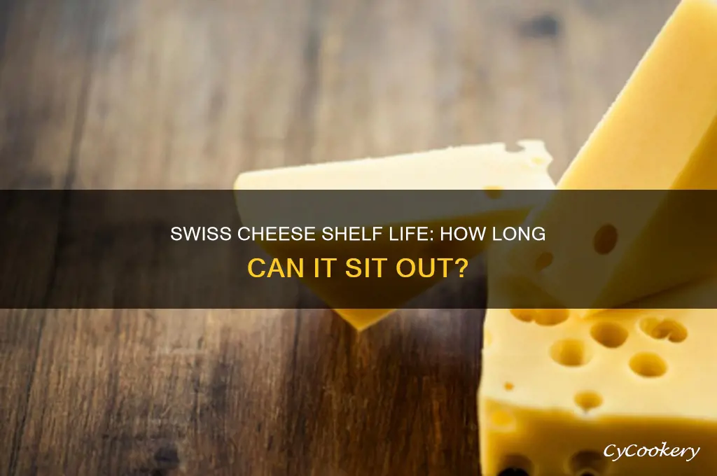 how long can swiss cheese be out of refrigerator