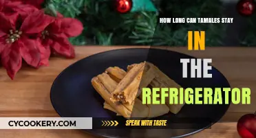 Tamales Storage Guide: How Long Can They Last in the Fridge?