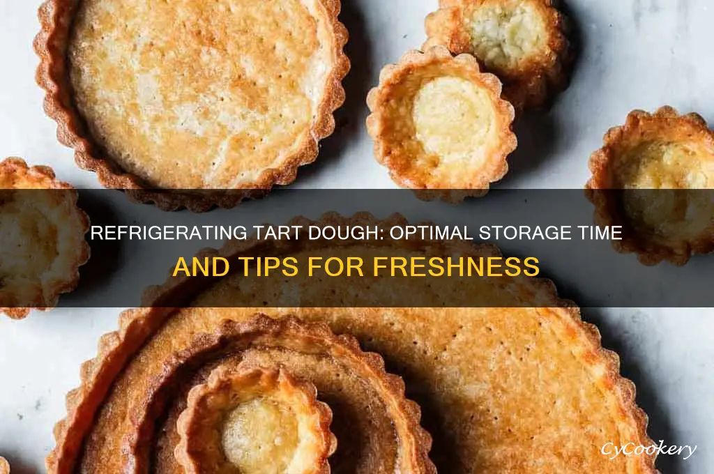 how long can tart dough be refrigerated