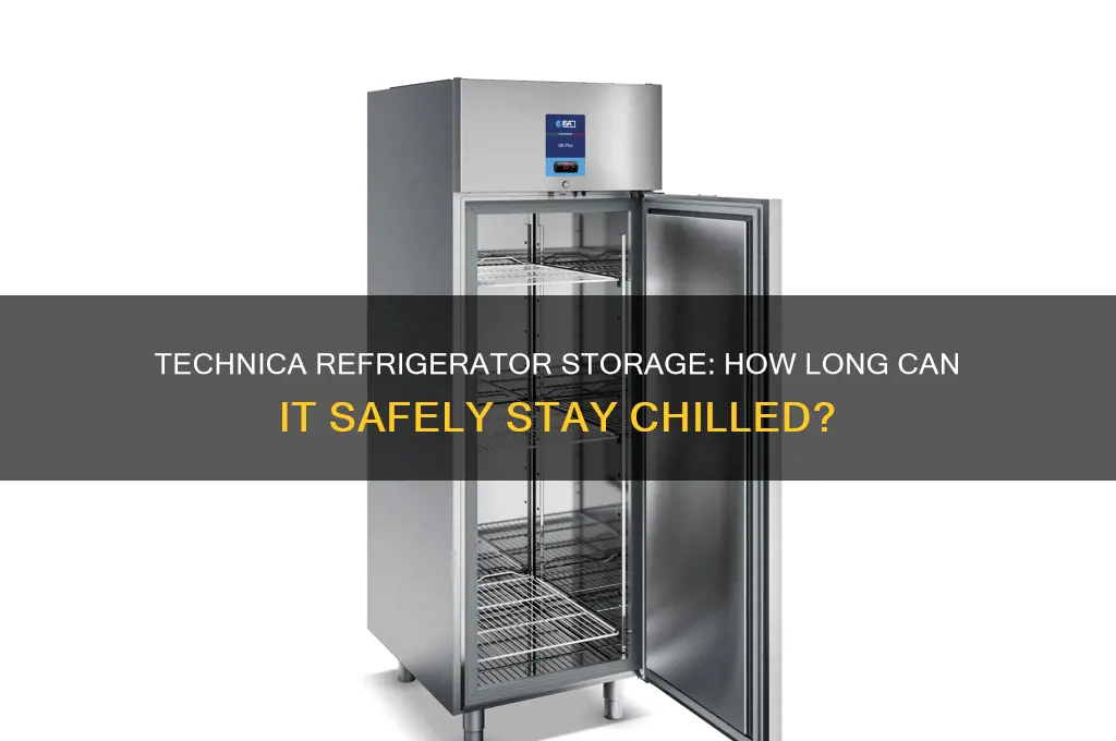 how long can technica stay in the refrigerator
