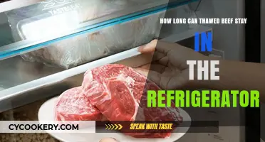 Thawed Beef Shelf Life: How Long Is It Safe in the Fridge?