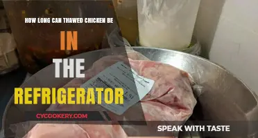 Thawed Chicken Shelf Life: Safe Refrigeration Time Explained