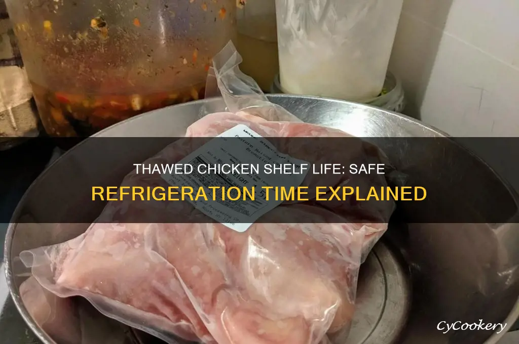 how long can thawed chicken be in the refrigerator