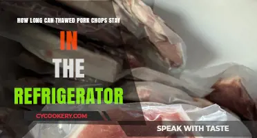 Thawed Pork Chops: Safe Refrigerator Storage Time Explained