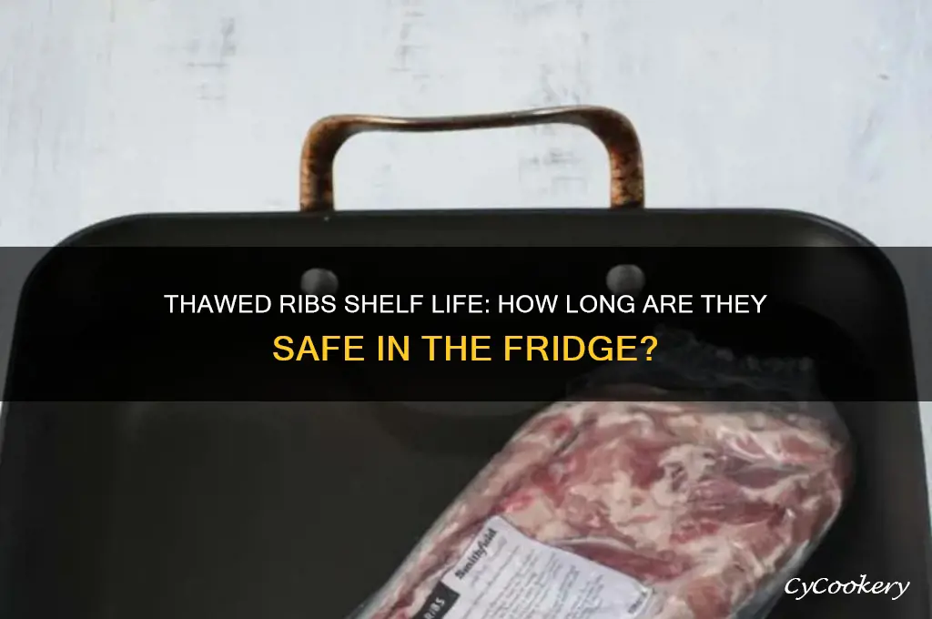 how long can thawed ribs stay in the refrigerator