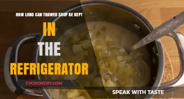 Thawed Soup Storage: How Long Does It Last in the Fridge?