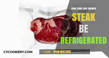 Refrigerated Thawed Steak: Safe Storage Time and Tips