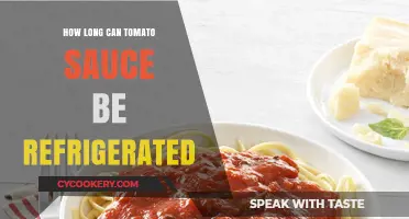 Refrigerating Tomato Sauce: Optimal Storage Time and Safety Tips