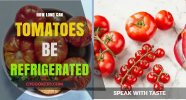 Refrigerating Tomatoes: Optimal Storage Time and Freshness Tips