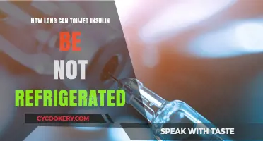 Toujeo Insulin Storage: How Long Can It Stay Unrefrigerated?