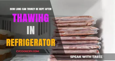 How Long Is Thawed Turkey Safe in the Fridge?
