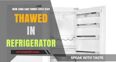 Turkey Guts Thawed: Safe Refrigerator Storage Time Explained