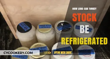 Refrigerating Turkey Stock: Safe Storage Duration and Freshness Tips