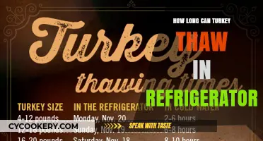 Safely Thawing Turkey: Optimal Refrigerator Time for Perfect Results