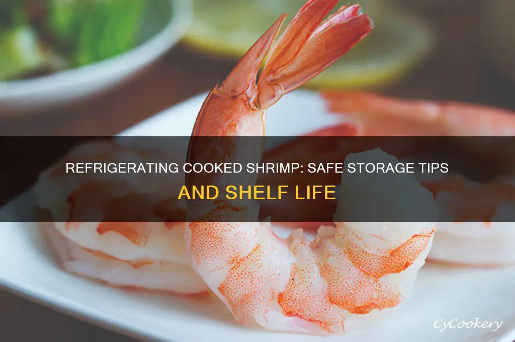 how long can u refrigerate cooked shrimp