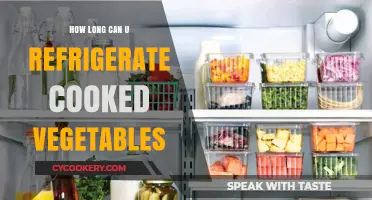 Refrigerating Cooked Veggies: Optimal Storage Time and Tips