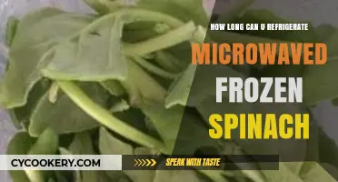 Microwaved Frozen Spinach: Refrigeration Time and Safety Tips
