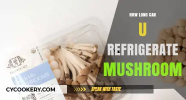 Refrigerating Mushrooms: Optimal Storage Time and Freshness Tips