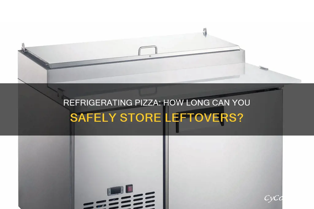 how long can u refrigerate pizza