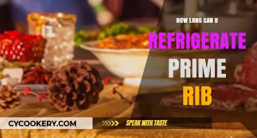 Prime Rib Refrigeration: Optimal Storage Time and Freshness Tips