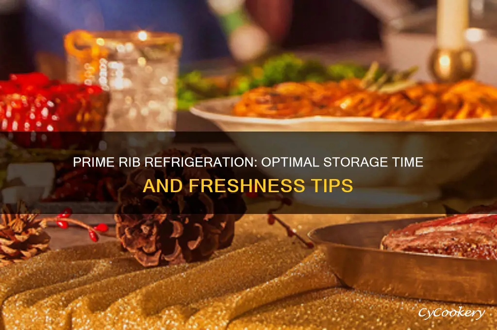 how long can u refrigerate prime rib