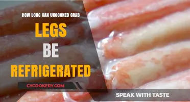 Refrigerating Uncooked Crab Legs: Safe Storage Duration Explained
