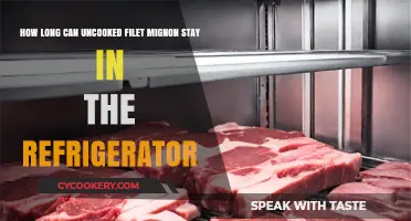 Refrigerating Filet Mignon: Safe Storage Time for Uncooked Steak