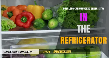 Freshness Guide: Uncooked Greens' Refrigerator Shelf Life Explained