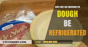 Refrigerating Uncooked Pie Dough: Optimal Storage Time and Tips
