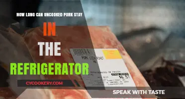 Refrigerated Uncooked Pork: Safe Storage Duration and Tips