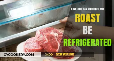 Refrigerating Uncooked Pot Roast: Safe Storage Time and Tips