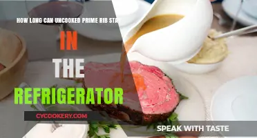 Prime Rib Storage: How Long Can Uncooked Meat Last in the Fridge?