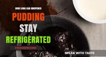 Unopened Pudding Shelf Life: Refrigeration Tips for Freshness and Safety