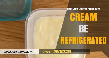 Unopened Sour Cream Shelf Life: Refrigeration Duration Explained