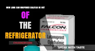 Unopened Xalatan Storage: How Long Can It Stay Unrefrigerated?