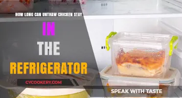 Refrigerated Unthawed Chicken: Safe Storage Duration Explained