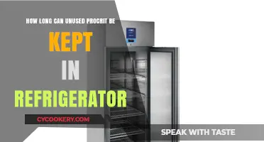 Procrit Storage Guide: Refrigerated Shelf Life for Unused Vials