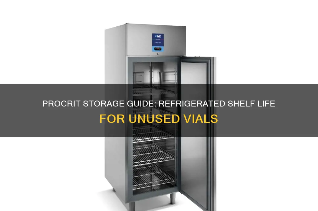 how long can unused procrit be kept in refrigerator