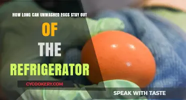 Unwashed Eggs: How Long Can They Safely Sit Unrefrigerated?