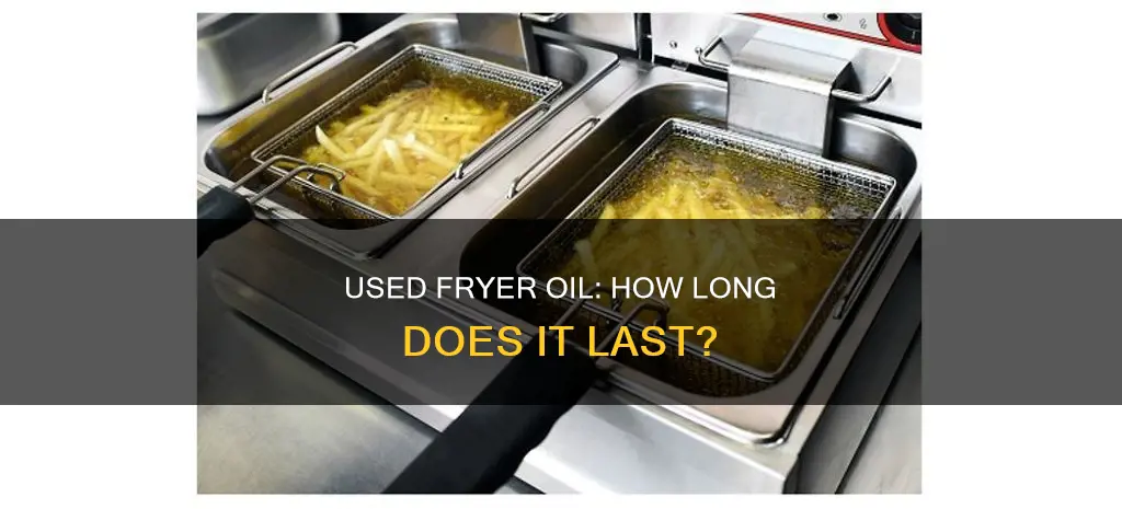 how long can used fryer old last