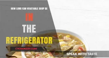 Refrigerated Vegetable Soup: Safe Storage Duration and Freshness Tips