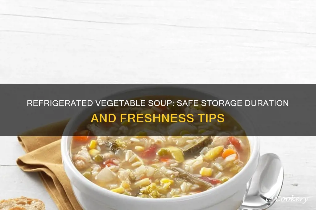 how long can vegetable soup be in the refrigerator