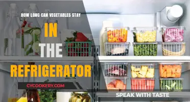 Maximizing Freshness: How Long Can Vegetables Stay in the Fridge?