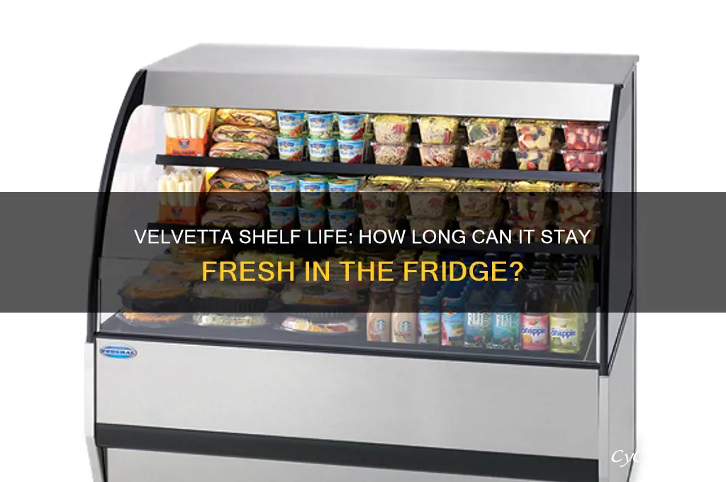 how long can velvetta stay in refrigerator