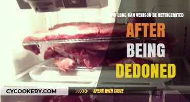 Refrigerating Venison Post-Deboning: Optimal Storage Time and Safety Tips