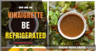 Refrigerated Vinaigrette Shelf Life: How Long Does It Last?