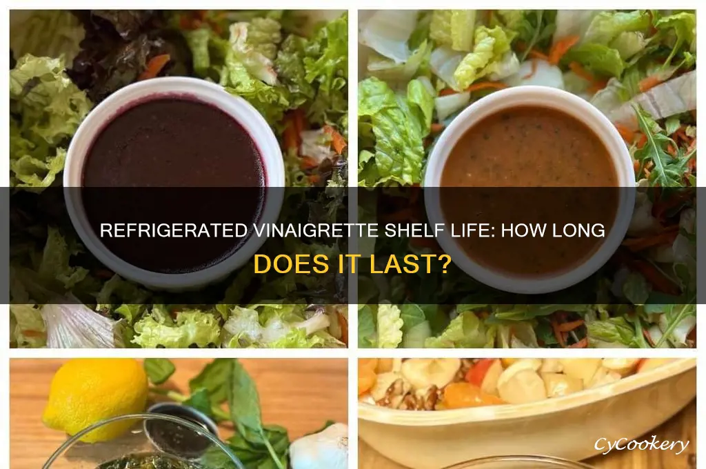 how long can vinaigrette be refrigerated