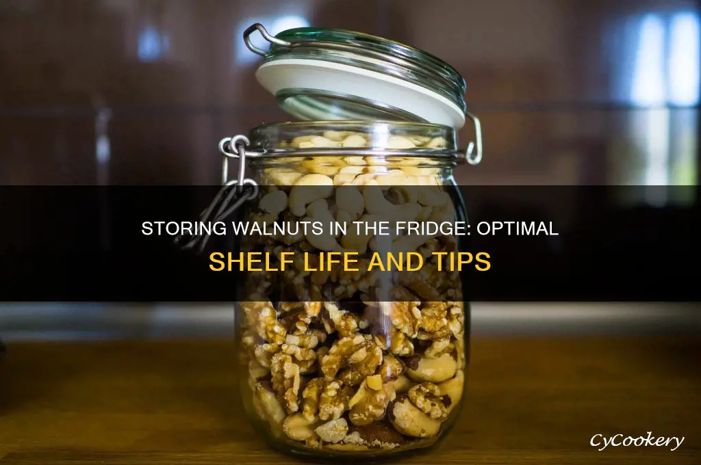 how long can walnuts be stored in refrigerator